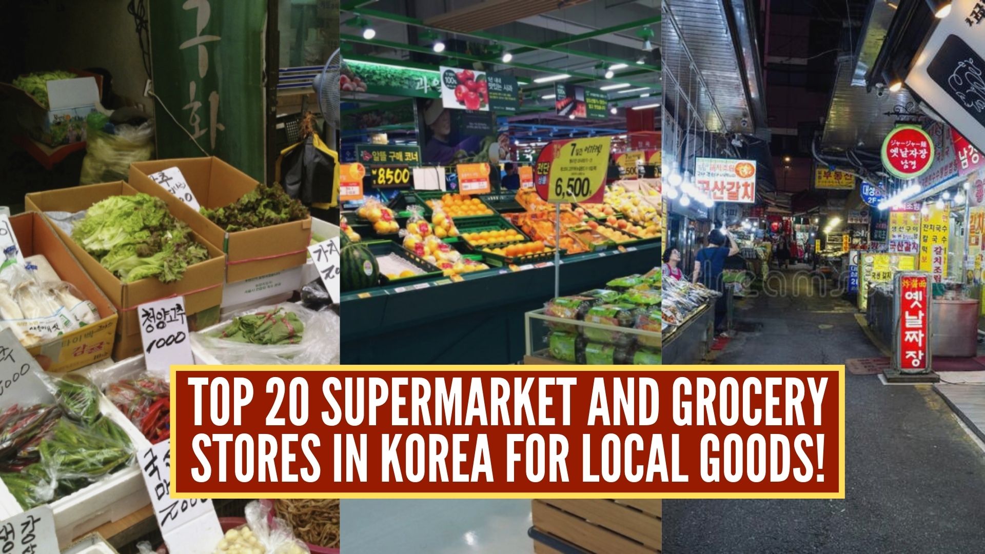 GROCERY STORES IN KOREA