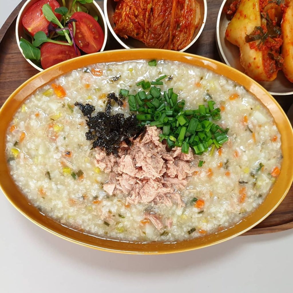 Juk 죽 Porridge korean Street food