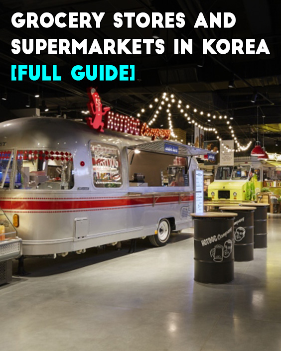 grocery stores in korea and korea supermarkets