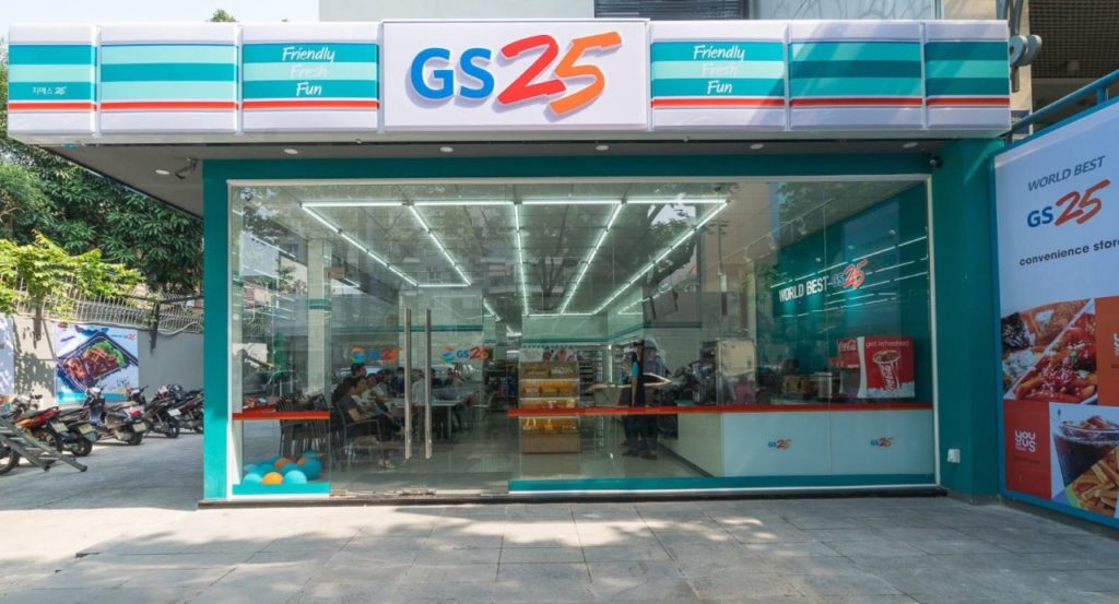 gs 25 grocery stores in korea