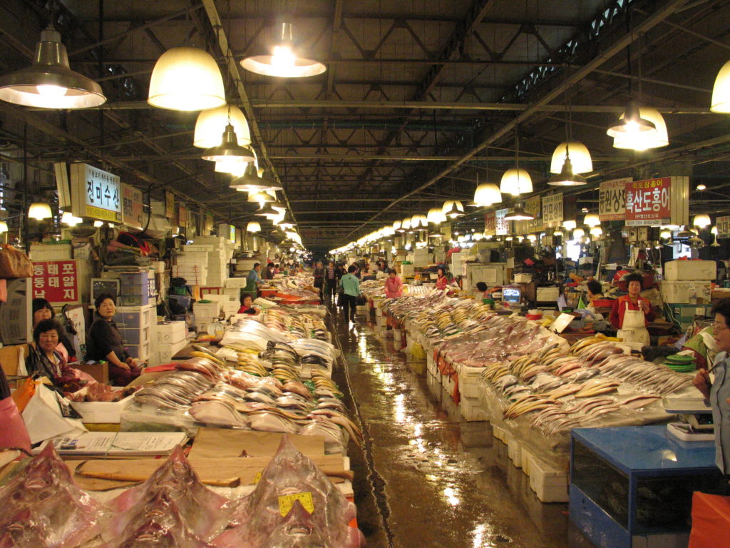 noryangjin market korea supermarkets and grocery stores in korea