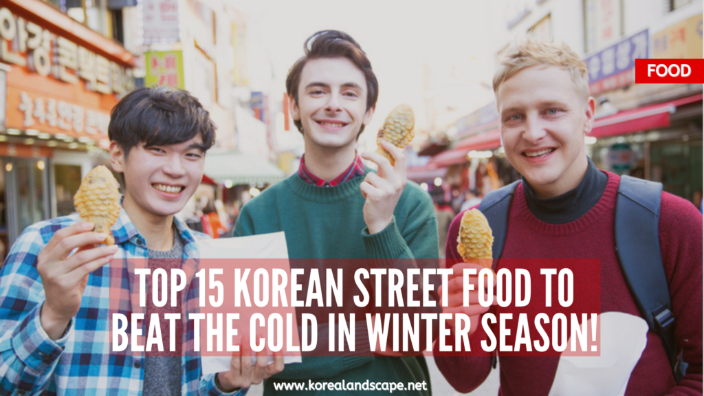 winter korea street food