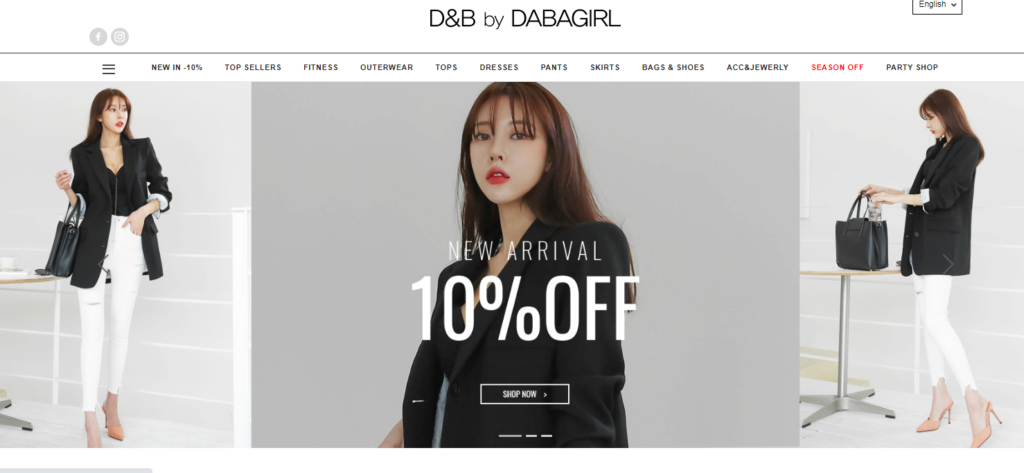 dabagirl korean clothes online