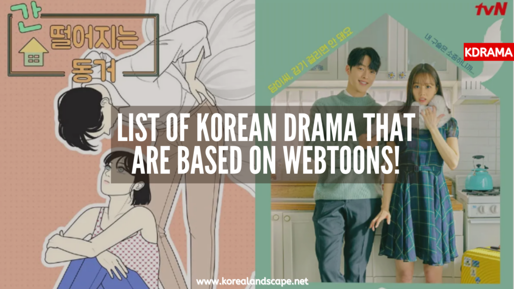 KOREAN DRAMA WEBTOONS