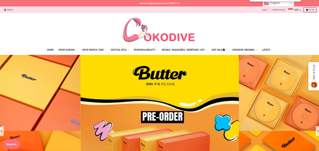 cokodive kpop merchandise online