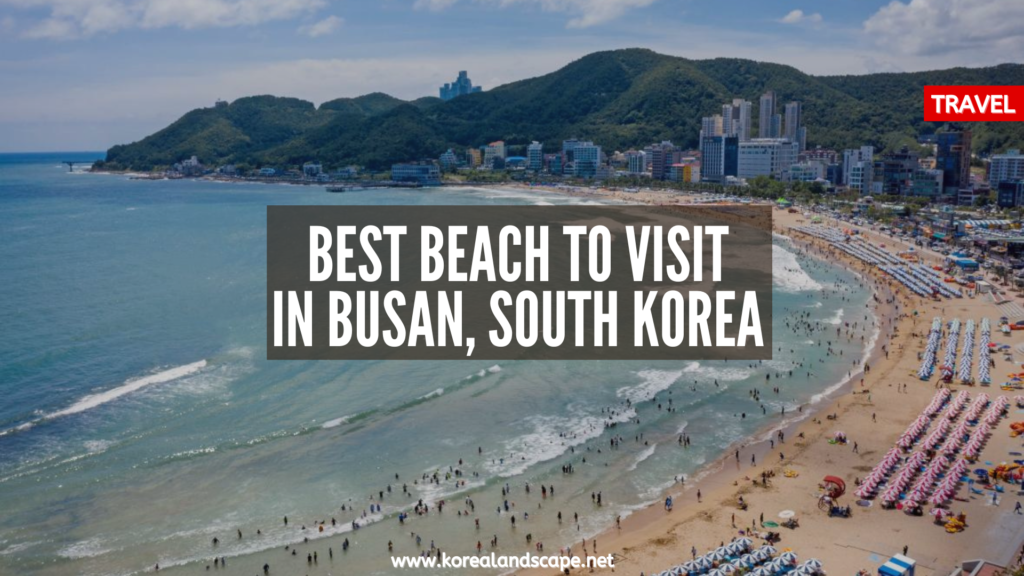 Best beach in Busan South Korea you need to know before you travel South Korea!