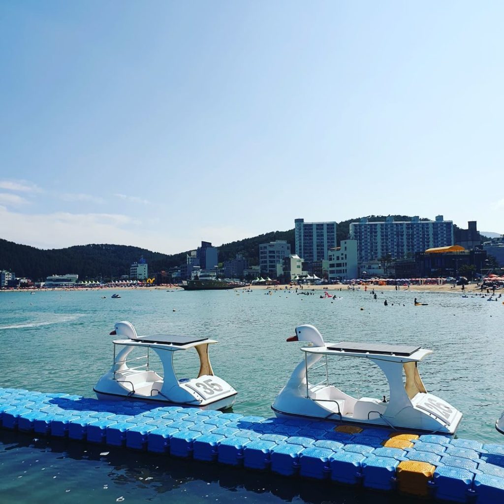 Ilgwang Beach in busan south korea 0