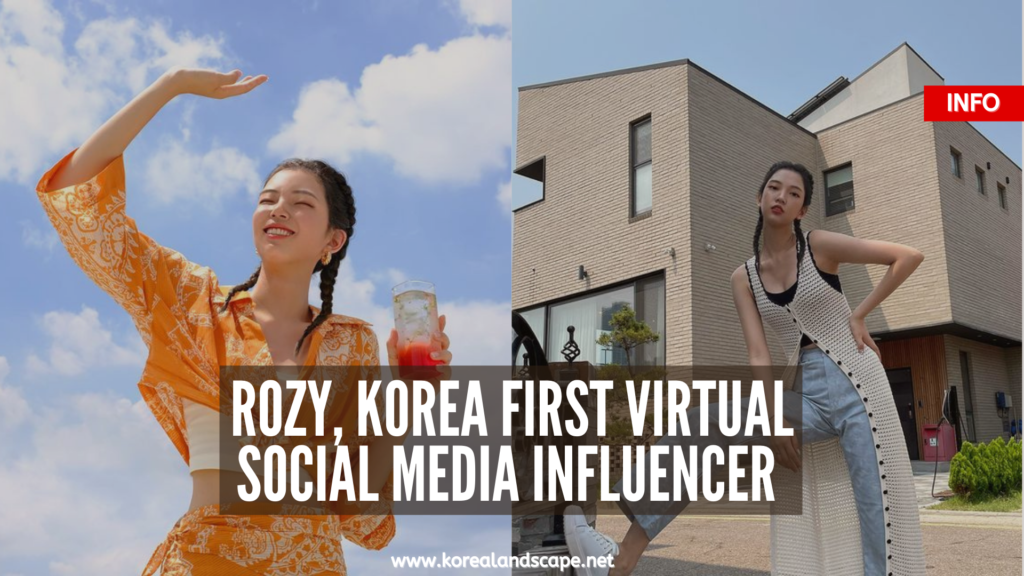 Rozy, Korea first virtual social media influencer
