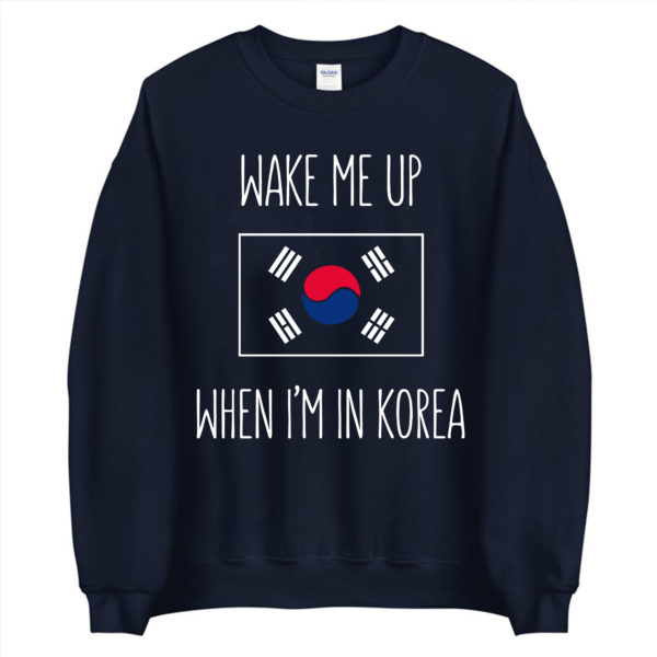Wake Me in Korea sweatshirt