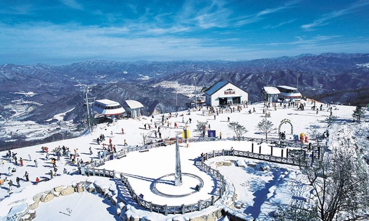 ski resorts in korea