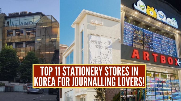 stationery stores korea