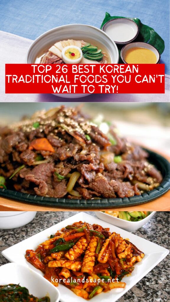 Korea Traditional Foods
