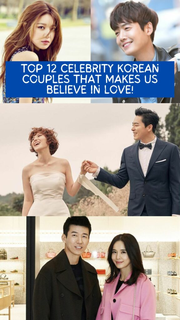 Celebrity Korean Couples