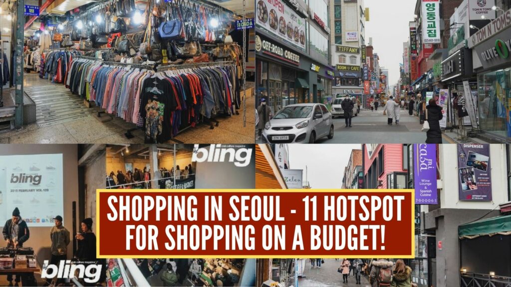 shopping in seoul