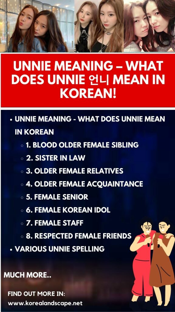 unnie meaning