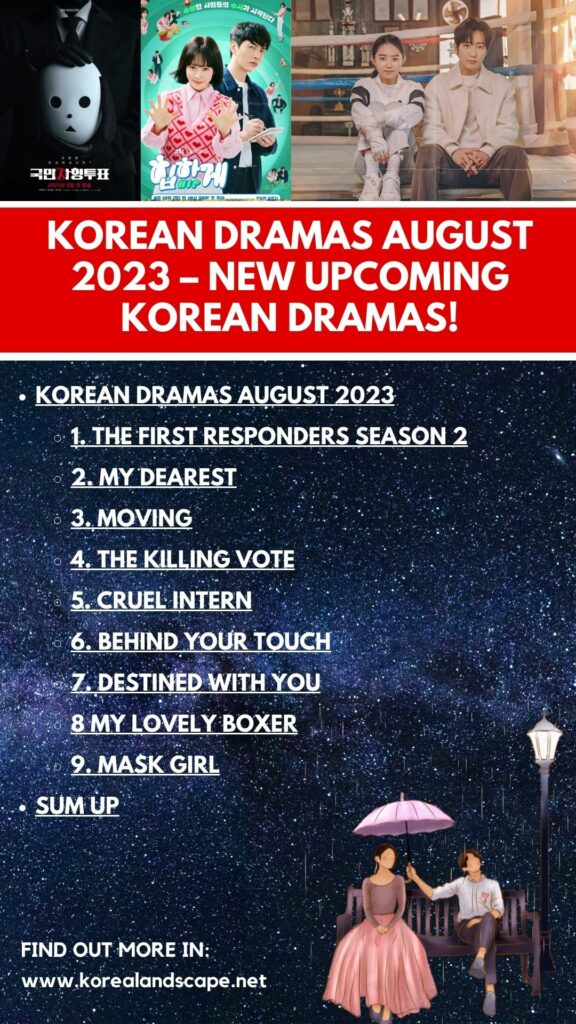 Korean Dramas August 2023