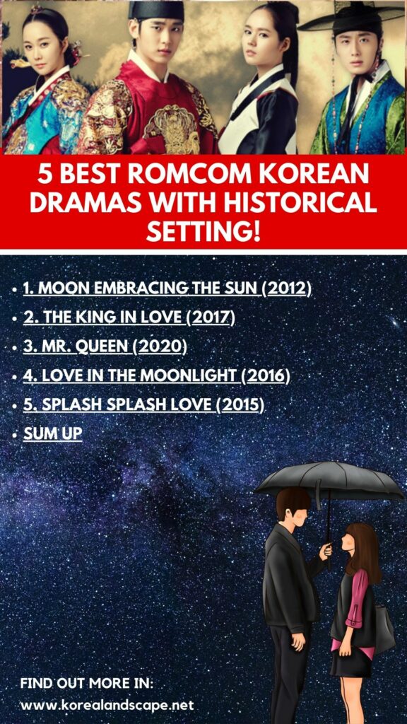 Romcom Korean dramas