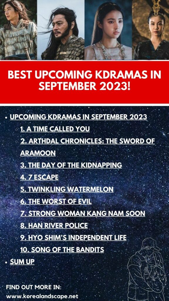 korean dramas september 2023
