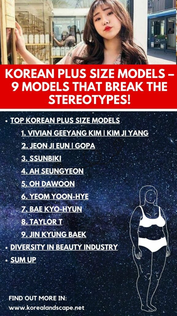 korean plus size model