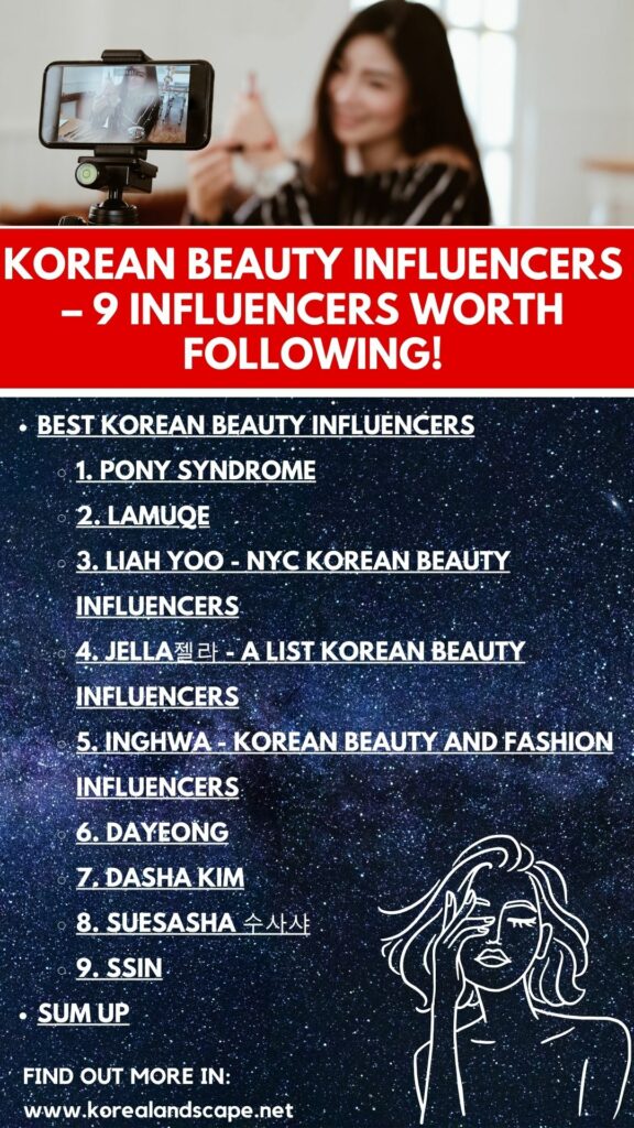 Korean Beauty Influencers