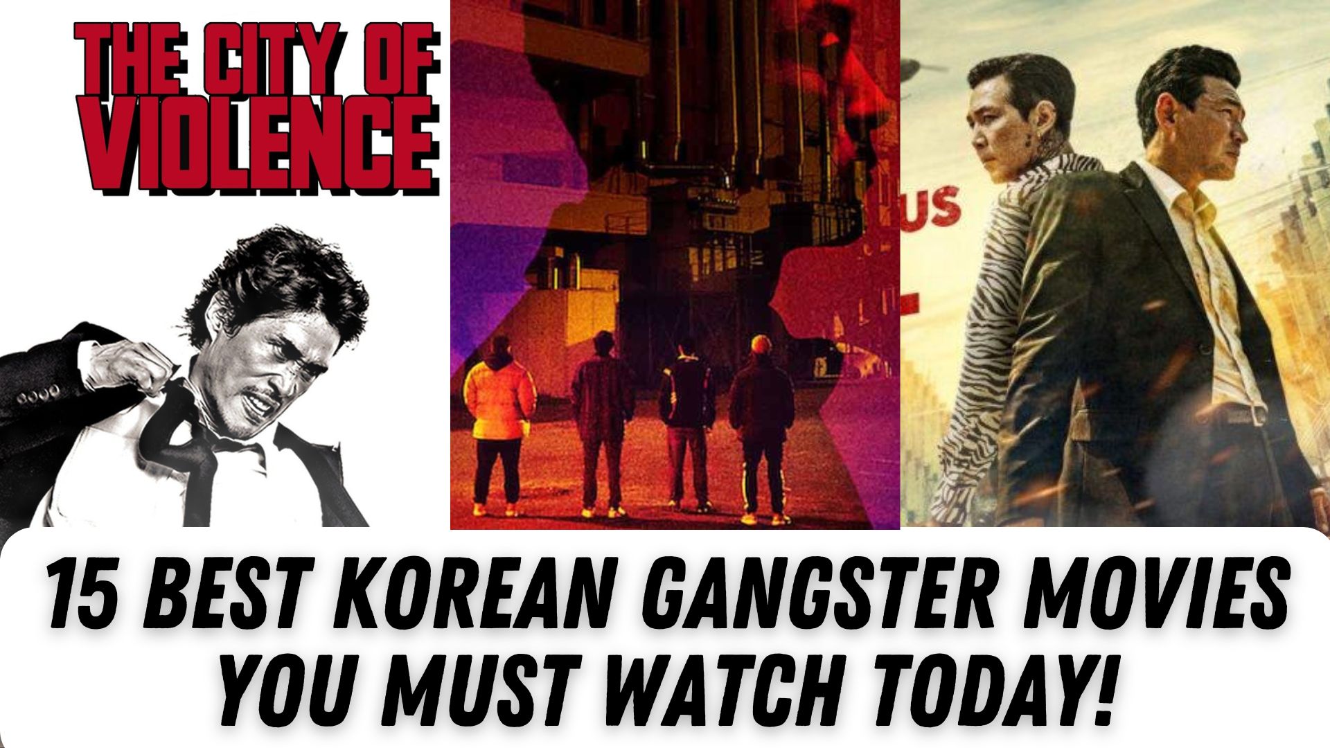 best korean gangster movies